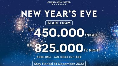 Sambut Tahun Baru 2023, Grand Asia Hotel Makassar Tawarkan Promo Kamar