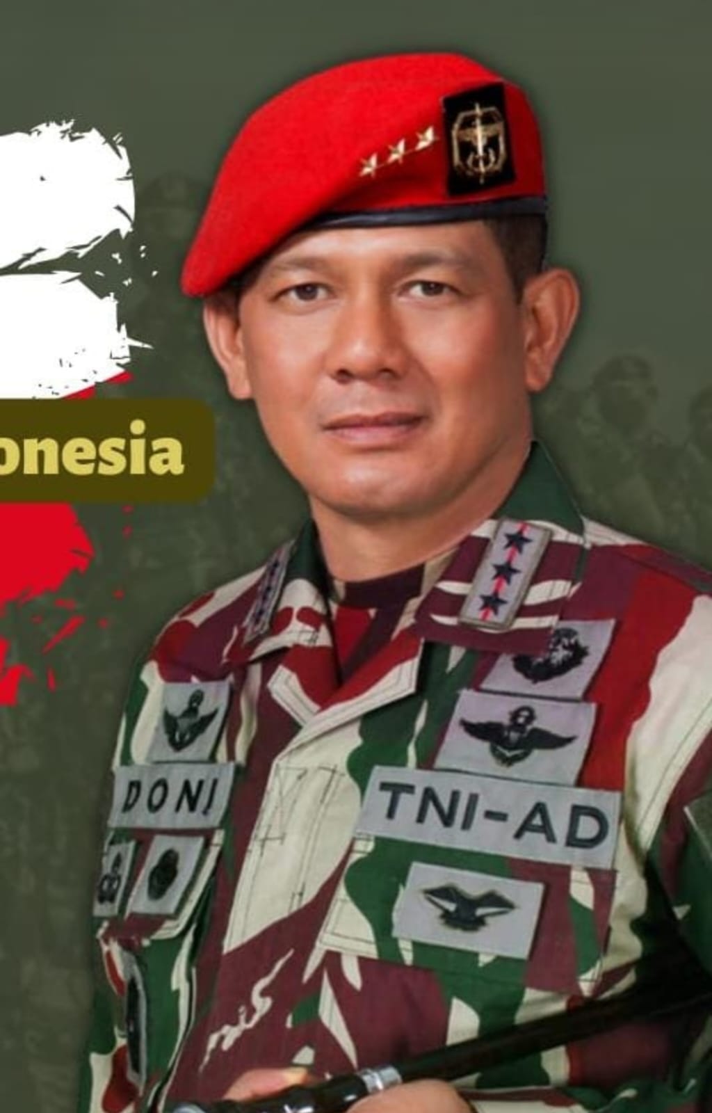 Jenderal Doni Monardo Kecam Penusukan Kolonel Purn Sugeng Waras
