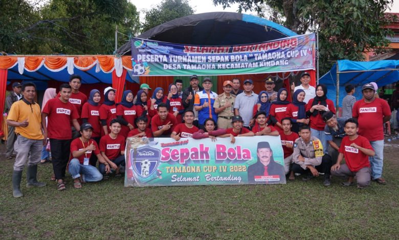 Kadisparpora Bulukumba Tutup Turnamen Sepakbola Tamaona Cup 4
