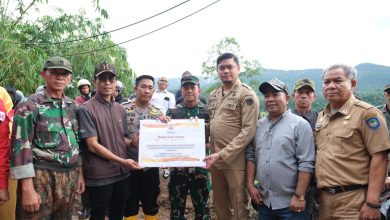 Pemkab Gowa Kerjasama BNPB Gantikan Rumah Terdampak Longsor di Parangloe