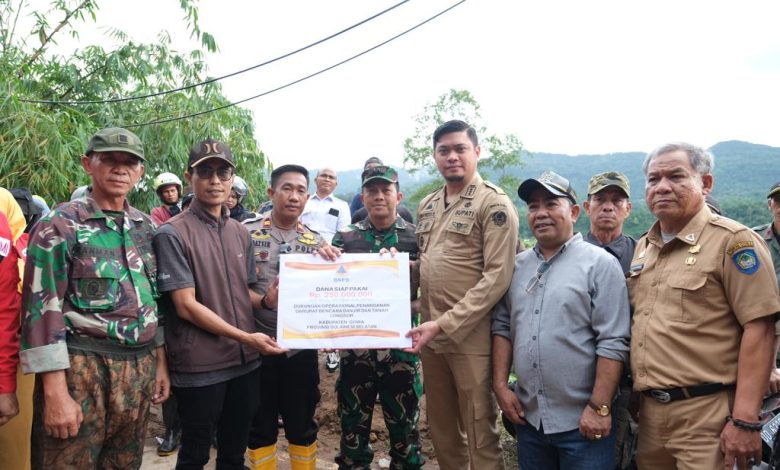 Pemkab Gowa Kerjasama BNPB Gantikan Rumah Terdampak Longsor di Parangloe