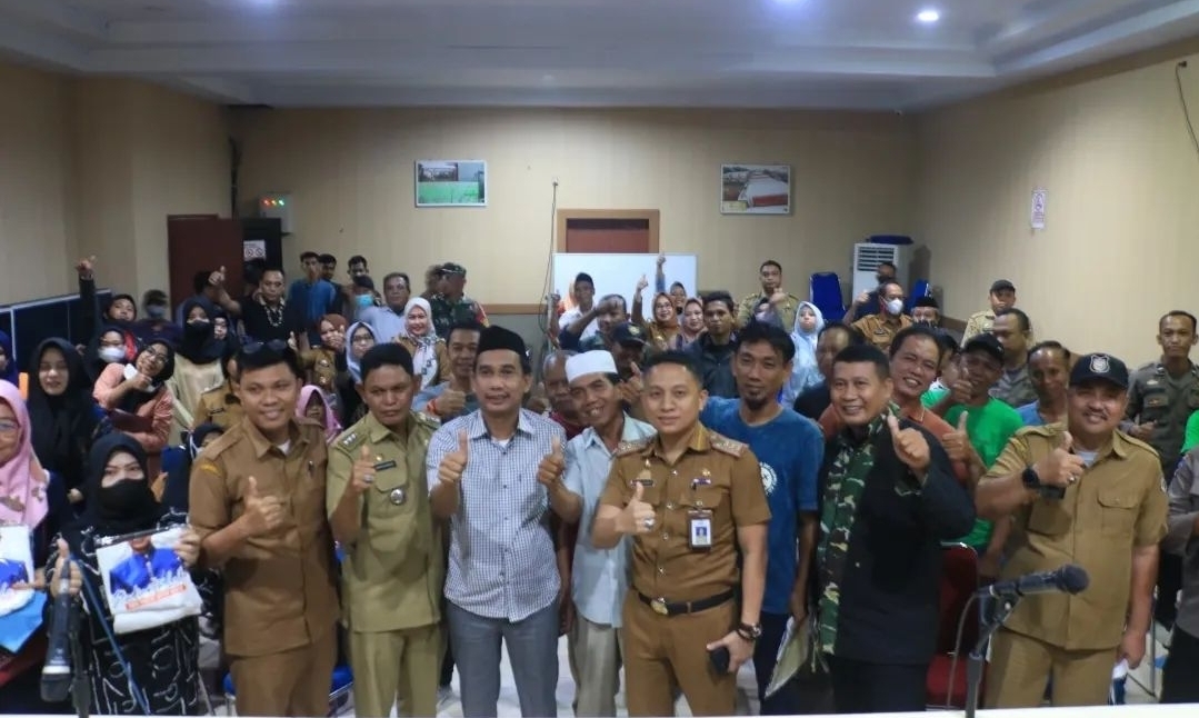 Reses di Ujung Tanah, Ketua DPRD Makassar Rudianto Lallo Terima Adusn Soal Infrastruktur