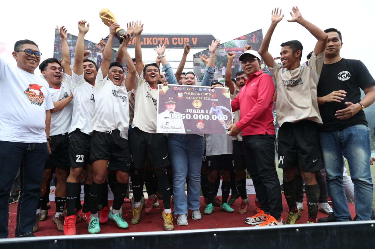 Danny Pomanto Tutup Kejuaraan Sepakbola Wali Kota Cup V Makassar 2022