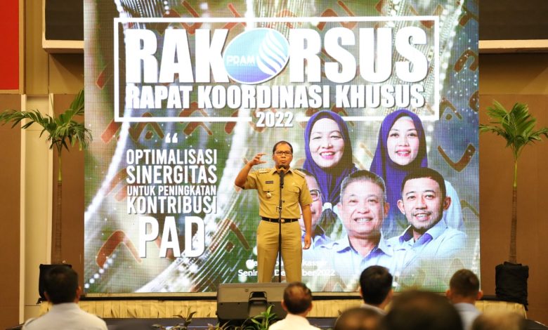 Di Rakorsus, Danny Pomanto Puji Kinerja PDAM Kota Makassar