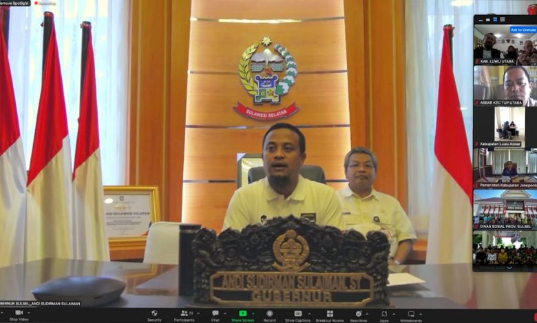 Pemprov Sulsel Salurkan 6.372 BLT BBM Senilai Rp1,9 Miliar Kepada Warga