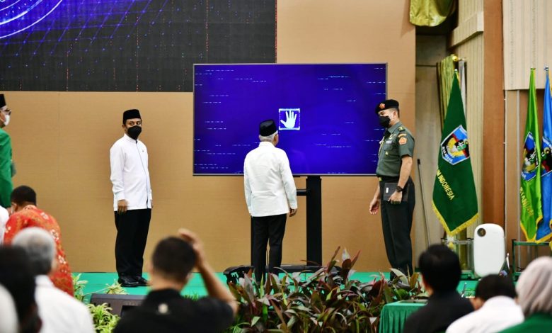 Usai Wajo, Gubernur Andi Sudirman Dampingi Wapres RI Berkunjung di UMI Makassar