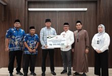 Lembaga Mahasantri Pemkab Gowa Terima Bantuan CSR dari Bank Sulselbar