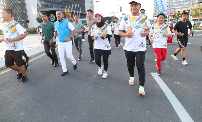 Fajar Fun Run 2022, Wali Kota Danny: Olahraga Indikator Kemajuan Kota