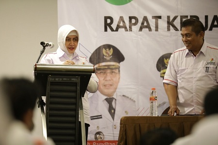 Raker KORMI Kota Makassar, Indira Jusuf Ismail Harapkan KORMI Menjadi Pemersatu Masyarakat