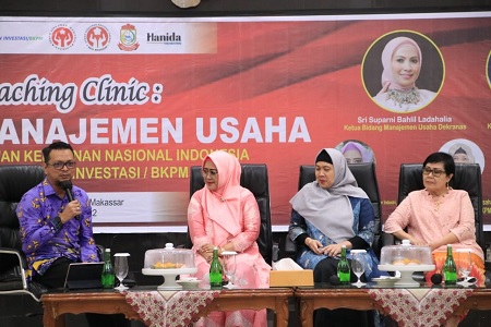 Dihadiri Istri Menteri Investasi, Dekranasda Bulukumba Ikuti Coaching Clinic Manajemen Usaha