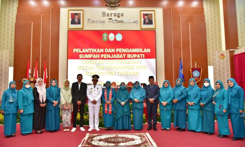 Naoemi Octarina Lantik Sri Astuti Thamrin Jadi Pj Ketua PKK Takalar dan Dekranasda