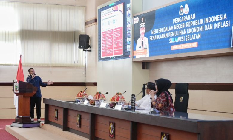 Di Hadapan Mendagri, Gubernur Andi Sudirman Paparkan Program Penanganan Inflasi di Sulsel