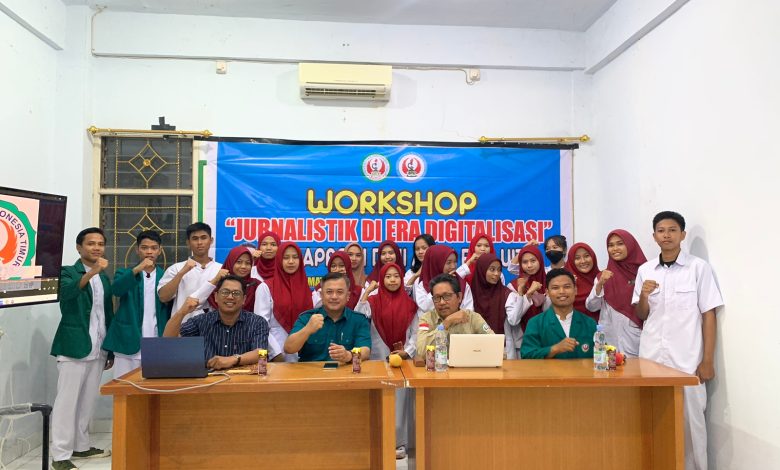 Himaprodi D-III ATLM FKM UIT Gelar Workshop Jurnalistik di Era Digitalisasi.