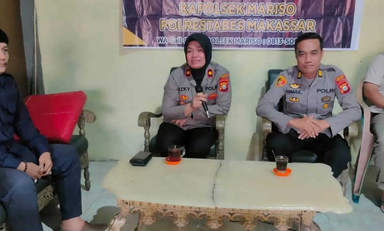 Jumat Curhat Kapolsek Mariso bersama Toko Masyarakat, Toko Agama dan Warga Mariso