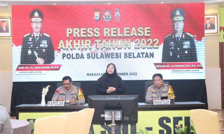 Polda Sulsel dan Jajaran Selesaikan 14.935 dari 25.357 Kasus Pidana