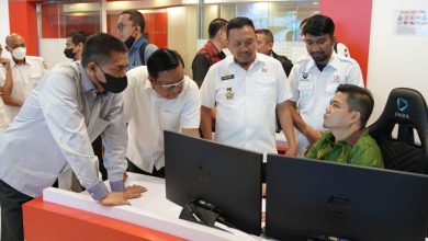 Kunjungi Command Center Pemkot Makassar, Wakil Ketua DPRD Jabar Puji Layanan Gratis NTPD 112