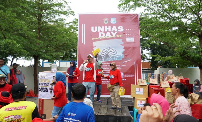Meriahnya Unhas Day Bulukumba Bagi-bagi Doorprize sampai Donor Darah