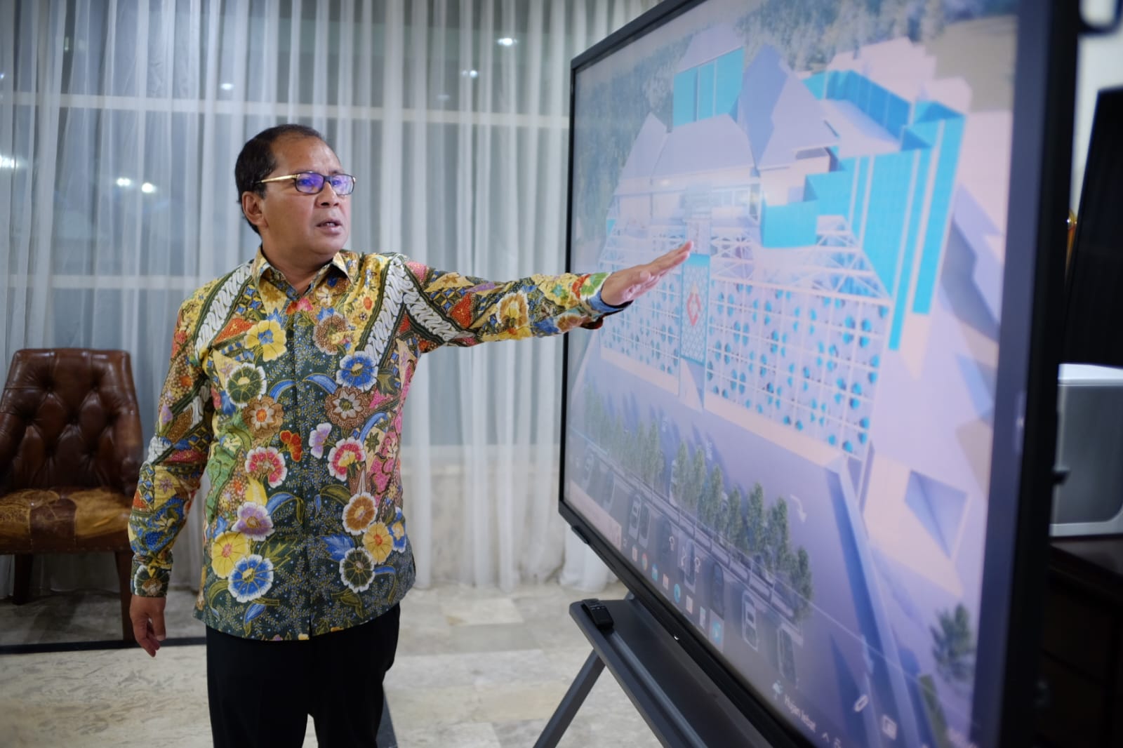 Paparkan Masterplan Renovasi RSUD Daya Makassar, Danny Perhatikan Kenyamanan Pasien