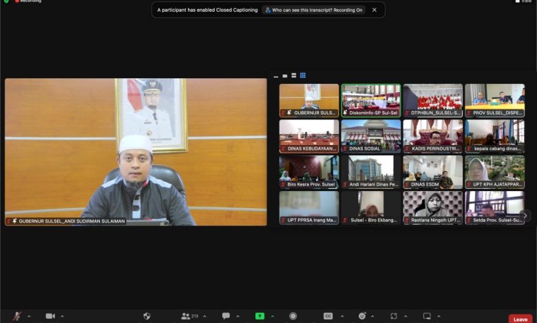Pemprov Sulsel Gelar Kajian Islam Memberantas Korupsi dan Suap Hadirkan Ustadz Erwandi Tarmizi Anwar