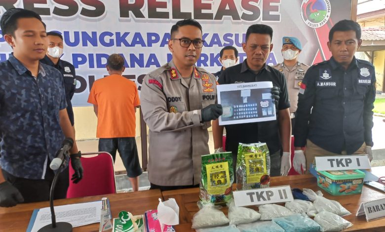 Polres Bone Gagalkan 2 Kg Sabu Yang Siap Diedarkan Oleh Pelaku Dari Kalimantan Utara