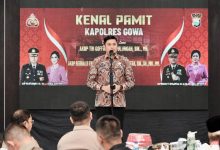 Sambut Kapolres Baru, Adnan Harap Dapat Bersinergi Majukan Kabupaten Gowa