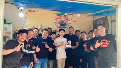 Sulawesi Maxim Club Rayakan dengan Sederhana Anniversary 1 di Basecamp