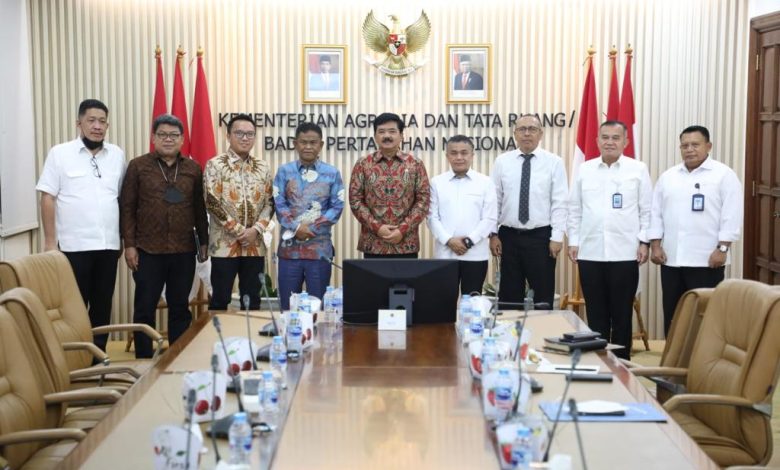 Temui Menteri ATRBPN, Gubernur Rusdy Mastura dan Wali Kota Palu Sampaikan Sejumlah Masalah Pertanahan di Sulteng