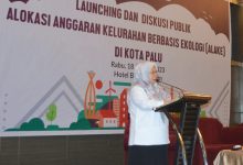 Wawali Palu Hadiri Launching Diskusi Publik Alokasi Anggaran Kelurahan Berbasis Ekologi