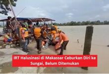 IRT Halusinasi Lompat ke Sungai, Belum Ditemukan