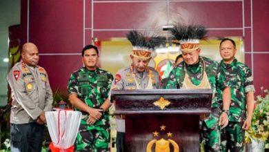 Kapolri Resmikan Markas Polda Papua Rp206 Miliar Didampingi Panglima TNI