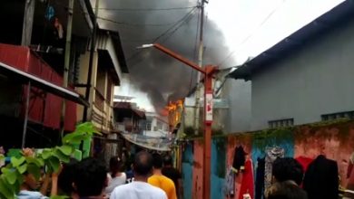 Dua Rumah Hangus Terbakar di Malimongan Makassar