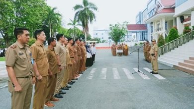 PJ Sekdaprov Sulteng Pimpin Apel Mingguan, Tekankan Disiplin ASN