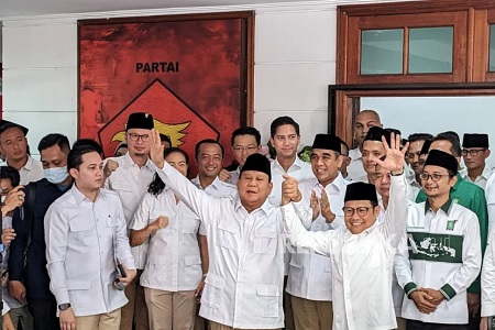 Kian Solid Berkoalisi, Prabowo Resmikan Sekber Gerindra-PKB