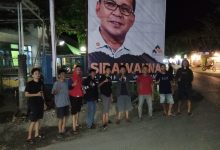 Baliho Sibawanna Danny Pomanto terpasang di Kabupaten Bone