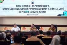 Buka Entry Meeting BPK, Gubernur Sulsel Demi Menghadirkan Pemerintahan yang Bersih