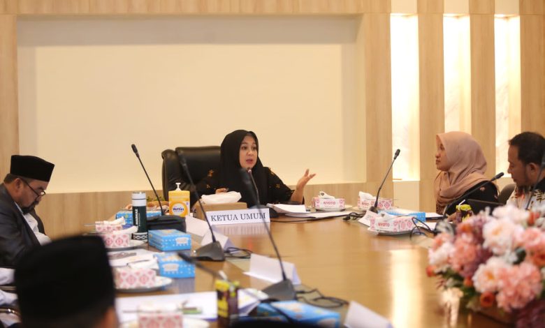 Fatmawati Rusdi Pimpin Rapat LPTQ Makassar, Matangkan Program Pengurus Baru