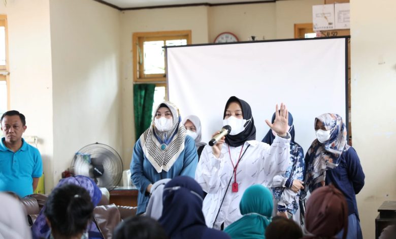 Gerebek Stunting di Dua Puskesmas, Fatmawati Rusdi Orang Tua Perhatikan Gizi Seimbang