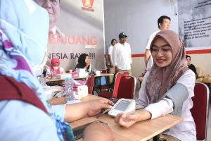 Gerindra Kota Makassar Ajak Warga 15 Kecamatan Donor Darah