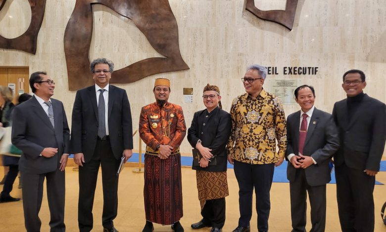 Gubernur Sulsel,  Andi Sudirman Sulaiman Menjadi Pembicara di Forum UNESCO Mewakili Indonesia