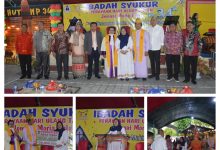 Wawali Reny Hadiri Perayaan HUT ke-34 Gereja Toraja Jemaat Moria Palu