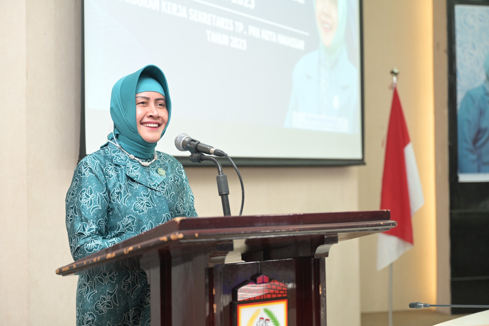 Indira Yusuf Ismail Buka Raker TP PKK Kota Makassar
