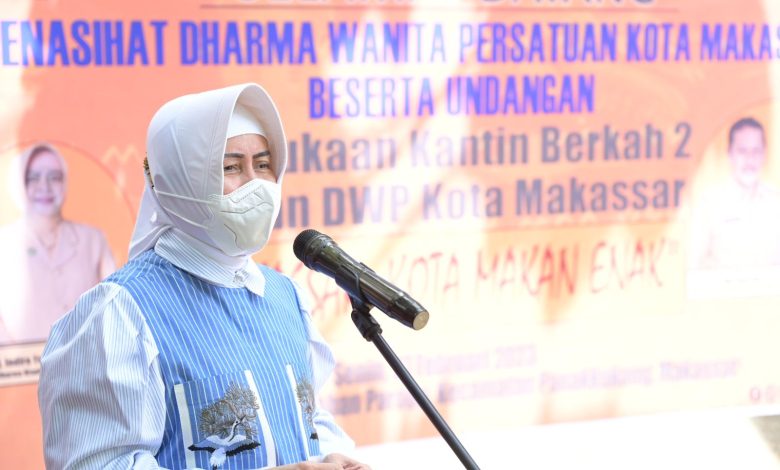 Indira Yusuf Ismail Resmikan Kantin Kedua Binaan DWP Makassar