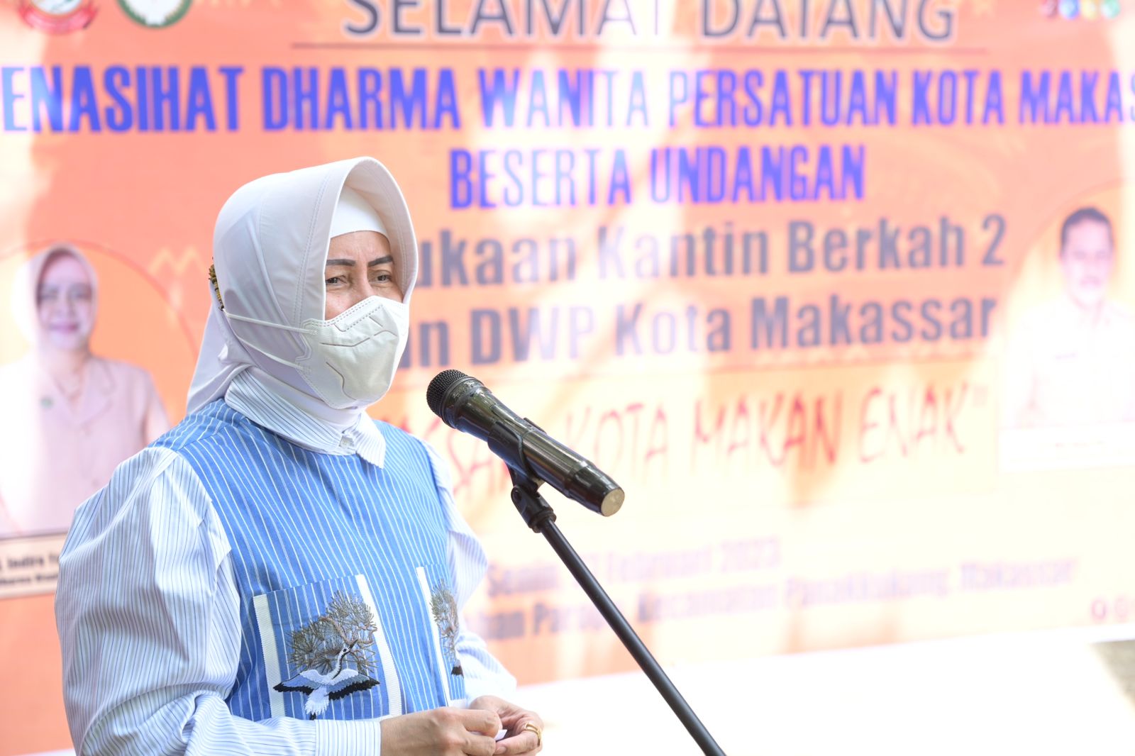 Indira Yusuf Ismail Resmikan Kantin Kedua Binaan DWP Makassar