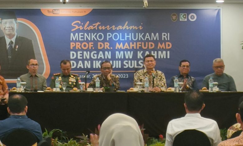 KAHMI Sulsel Dorong Mahfud MD Sebagai Cawapres 2024