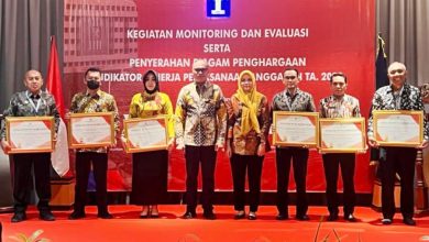Kanwil Kemenkumham Sulsel Raih Penghargaan Peringkat Pertama IKPA