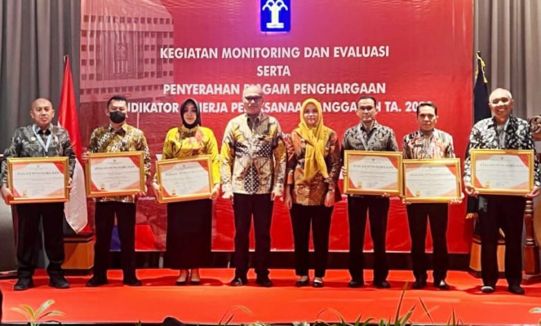 Kanwil Kemenkumham Sulsel Raih Penghargaan Peringkat Pertama IKPA