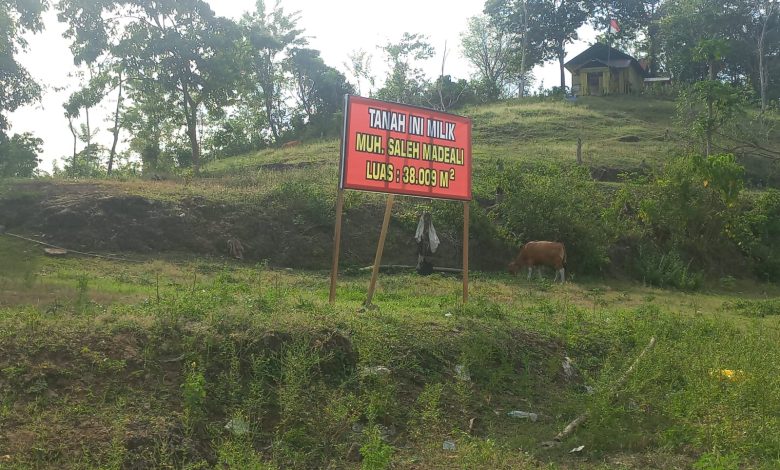Lahan Pembangunan Bola Soba Seluas 3,8 Hektare Di Klaim Oleh Warga Setempat