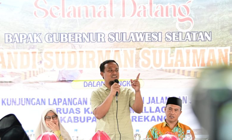 Pemprov Tangani Ruas Kabere, Warga Cendana Bertahun-Tahun Rusak, Terima Kasih Perbaikan Jalannya Pak Gubernur Andi Sudirman