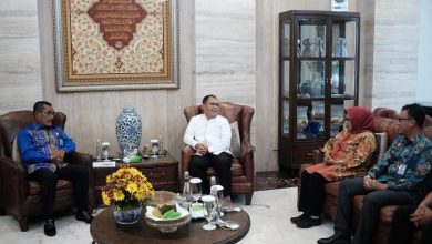 Perkuat Sinergitas Kakanwil Kemenkumham Sulsel Temui Danny Pomanto
