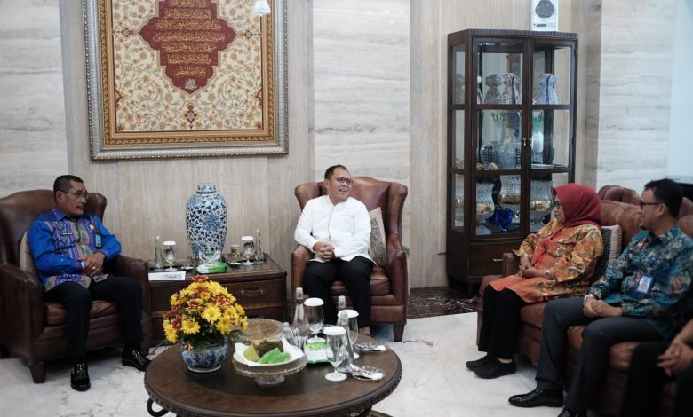 Perkuat Sinergitas Kakanwil Kemenkumham Sulsel Temui Danny Pomanto